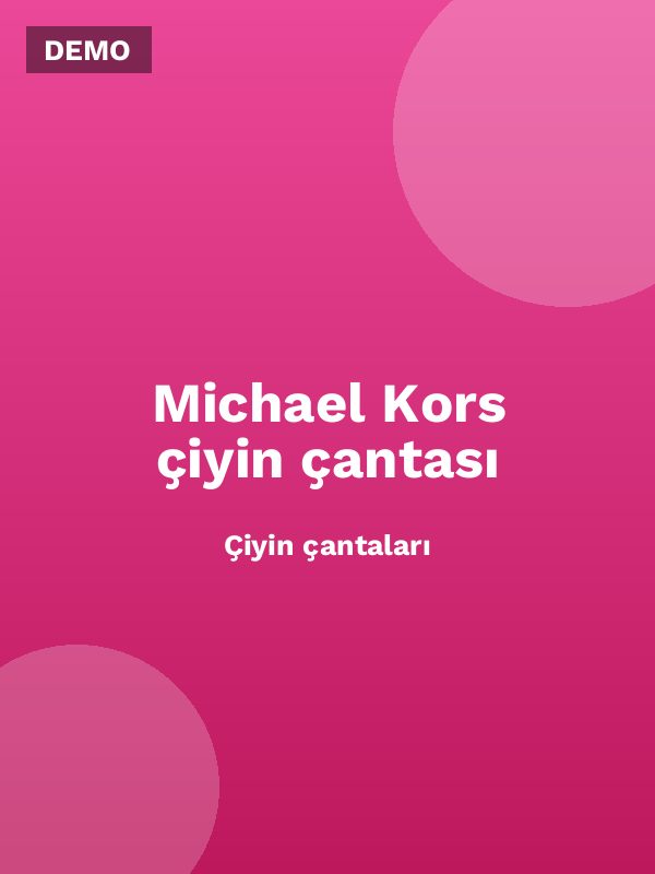 Michael Kors çiyin çantası