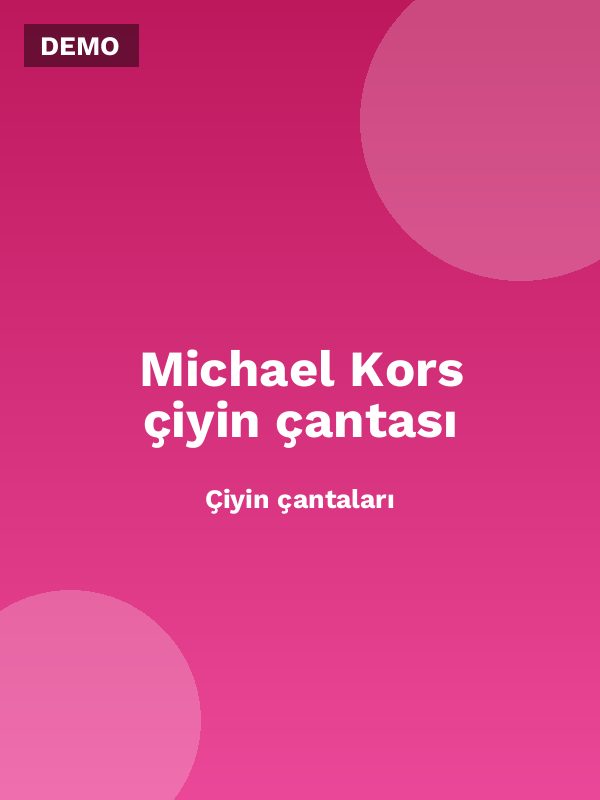Michael Kors çiyin çantası