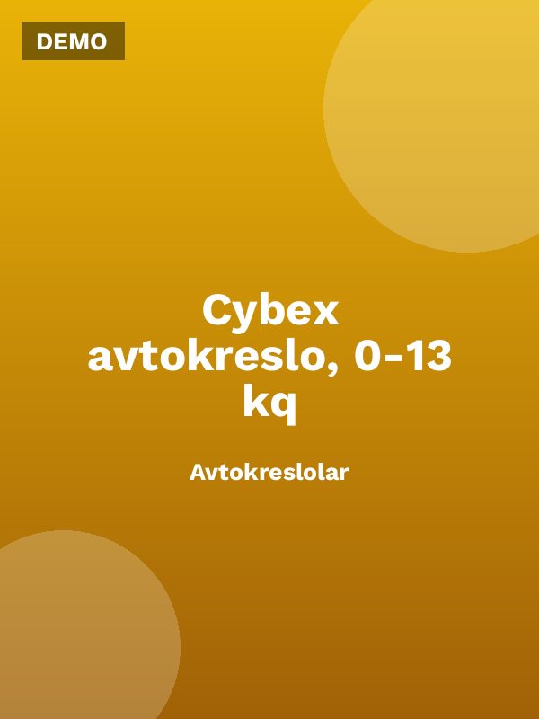 Cybex avtokreslo, 0-13 kq
