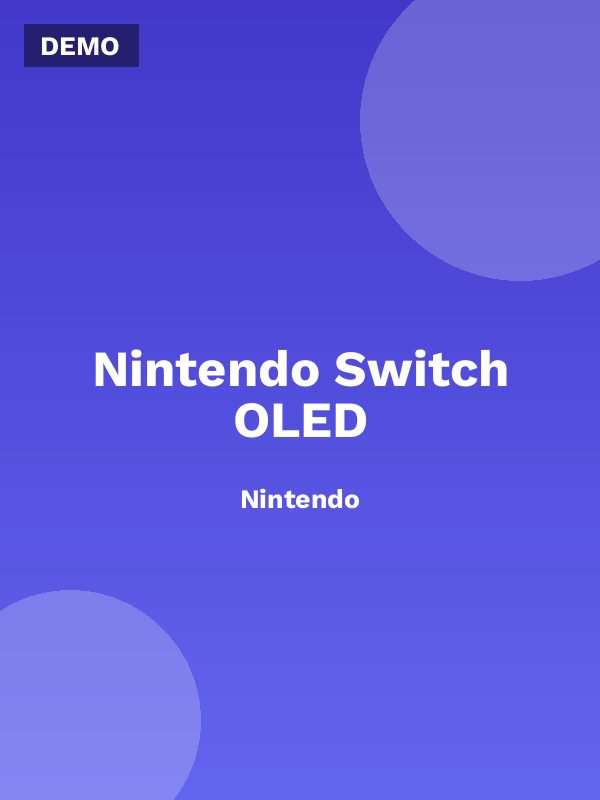 Nintendo Switch OLED