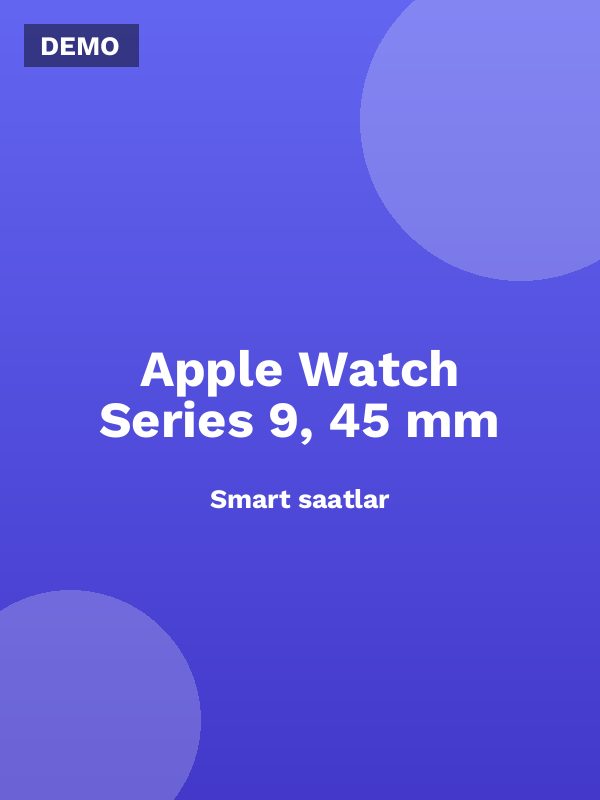 Apple Watch Series 9, 45 mm