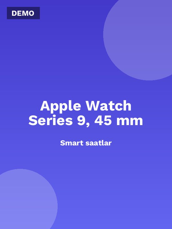 Apple Watch Series 9, 45 mm