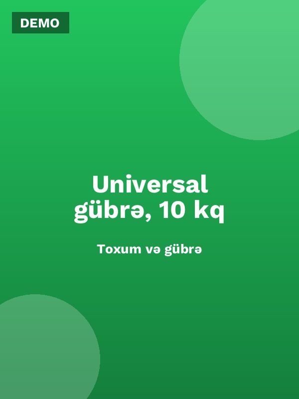 Universal gübrə, 10 kq