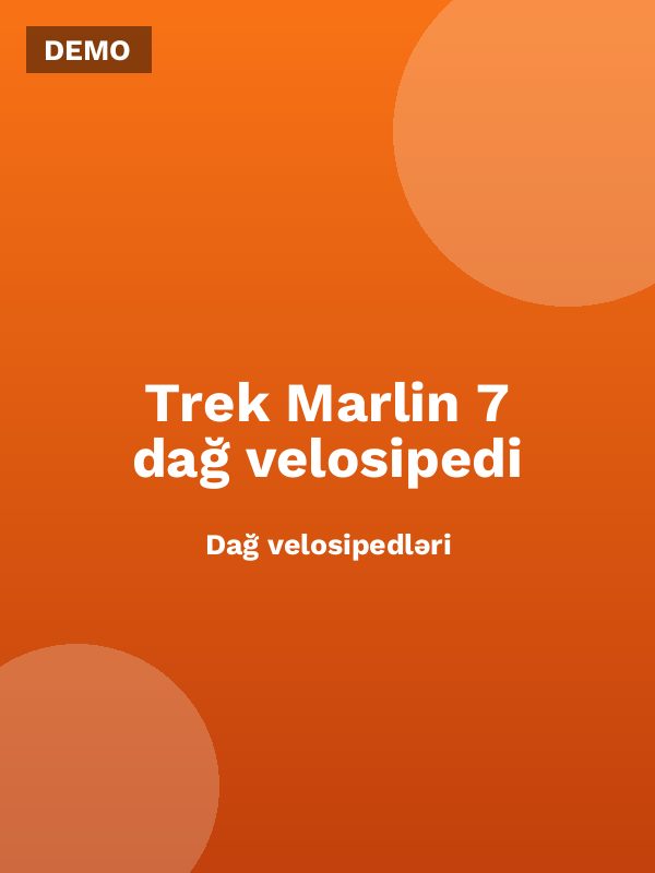 Trek Marlin 7 dağ velosipedi