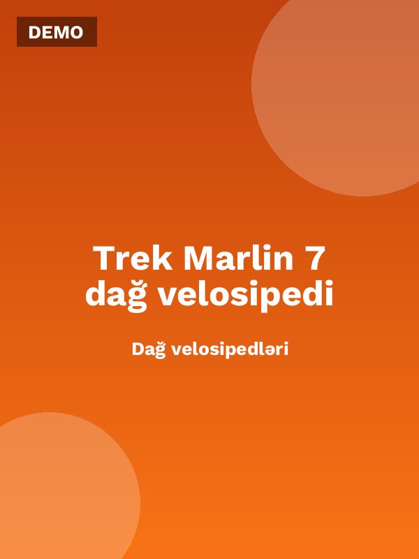 Trek Marlin 7 dağ velosipedi