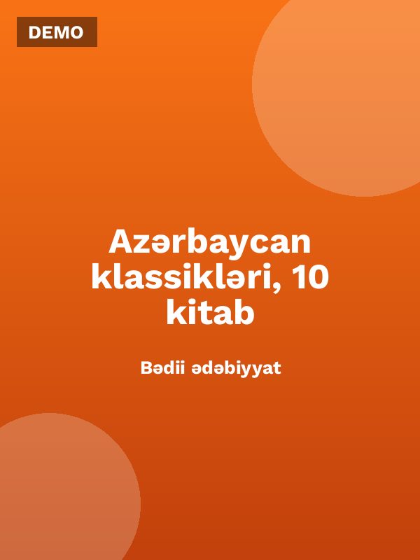 Azərbaycan klassikləri, 10 kitab