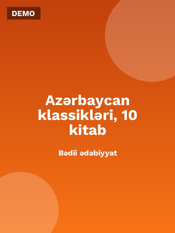 Azərbaycan klassikləri, 10 kitab