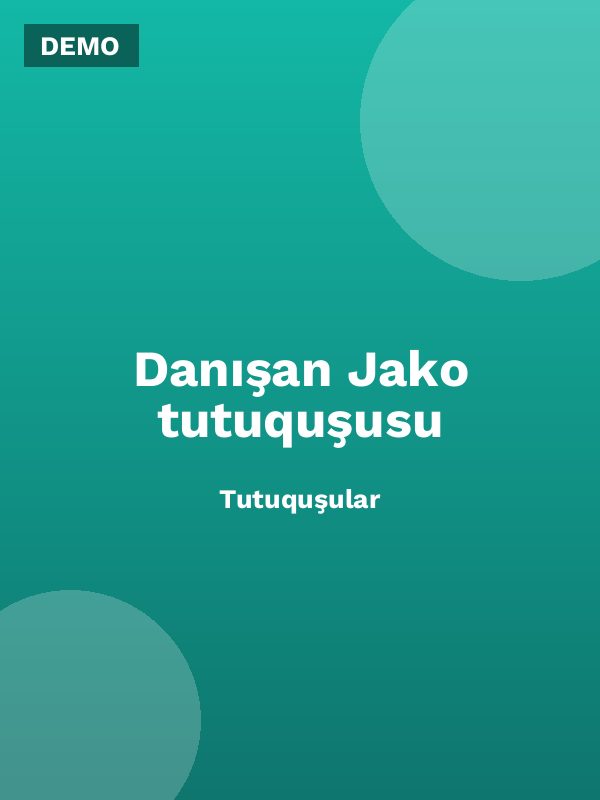 Danışan Jako tutuquşusu
