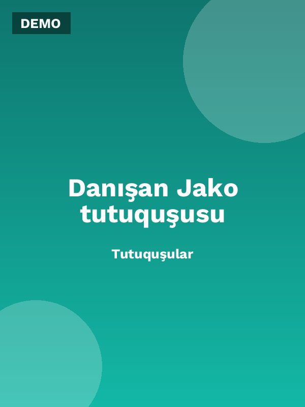 Danışan Jako tutuquşusu