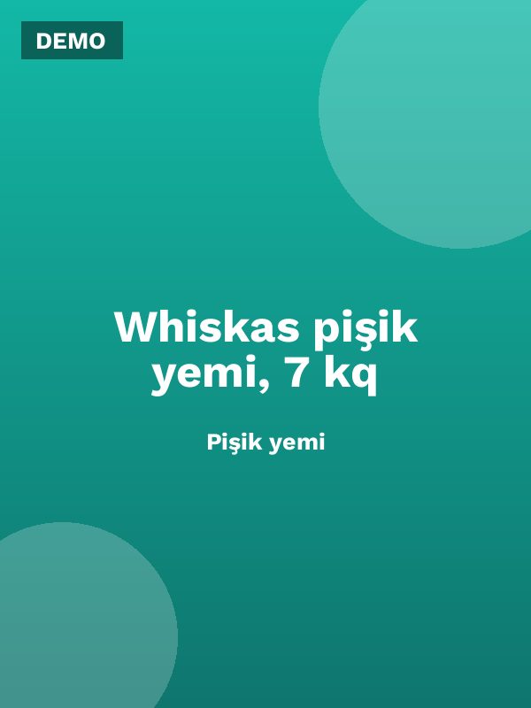 Whiskas pişik yemi, 7 kq