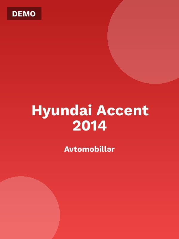 Hyundai Accent 2014