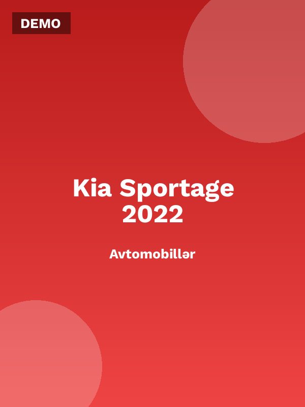 Kia Sportage 2022