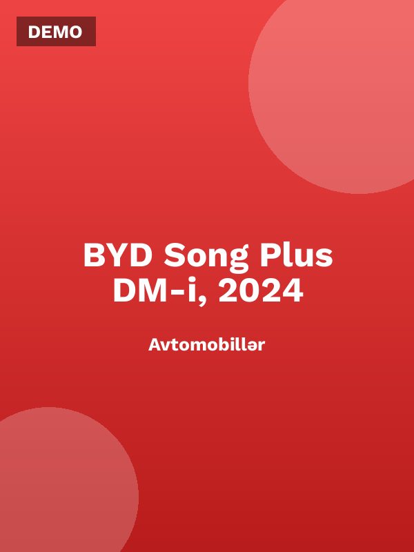 BYD Song Plus DM-i, 2024